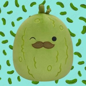 Squishmallows Charles the Pickle NWT Plush 14"